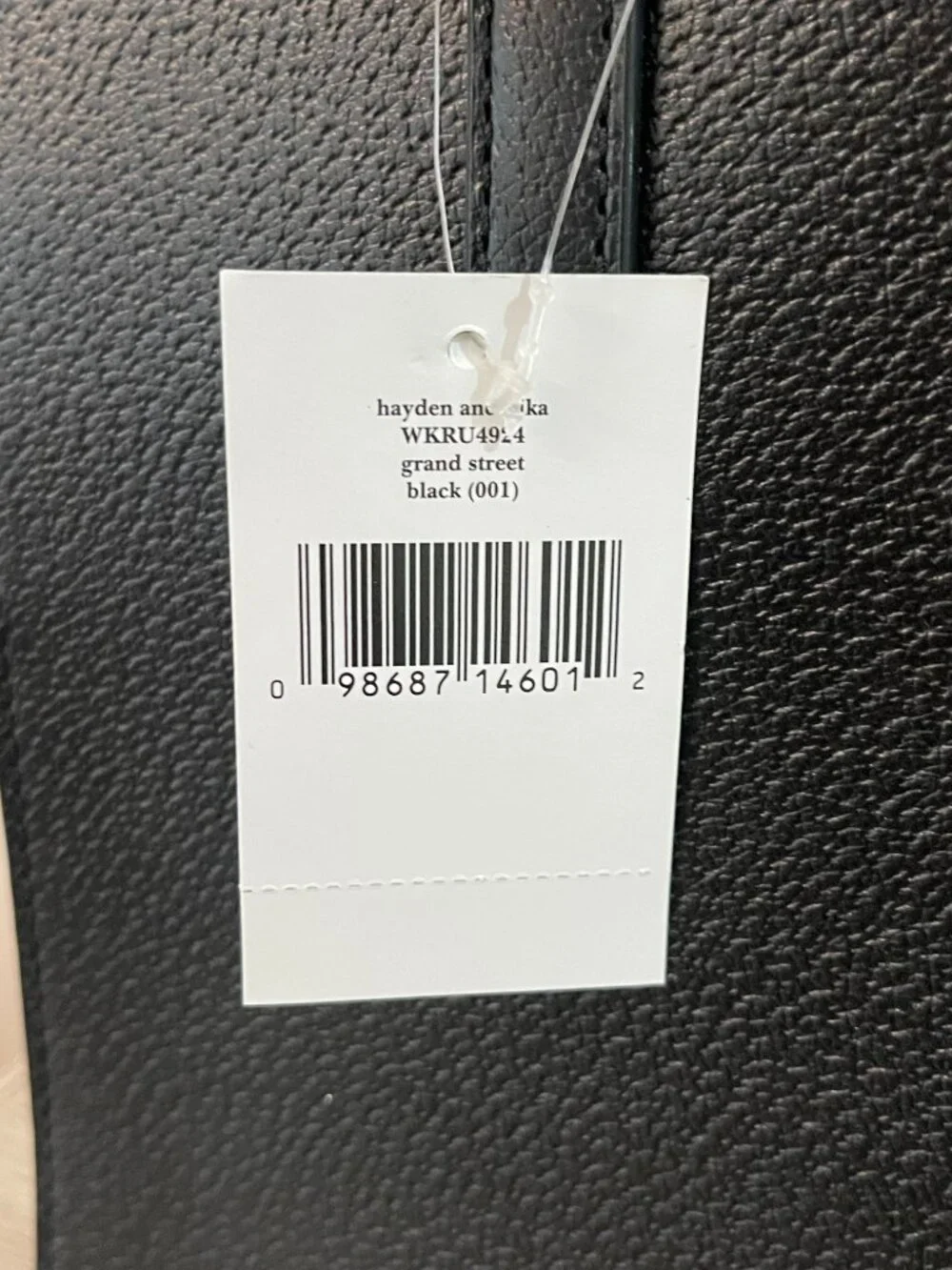 New Kate Spade Grand Street Hayden Tote Bag & Nika Wallet Black Leather
